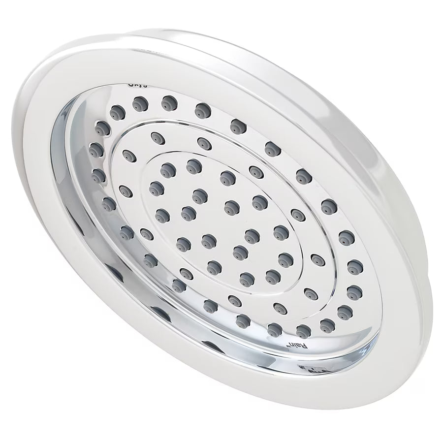 Oxygenics 1.0 -Spray Chrome 7.5-in Round Rain High Pressure Shower Head 1.75 GPM