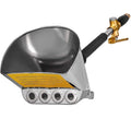 Uenede 4-Jet Stucco Sprayer Gun with Hopper