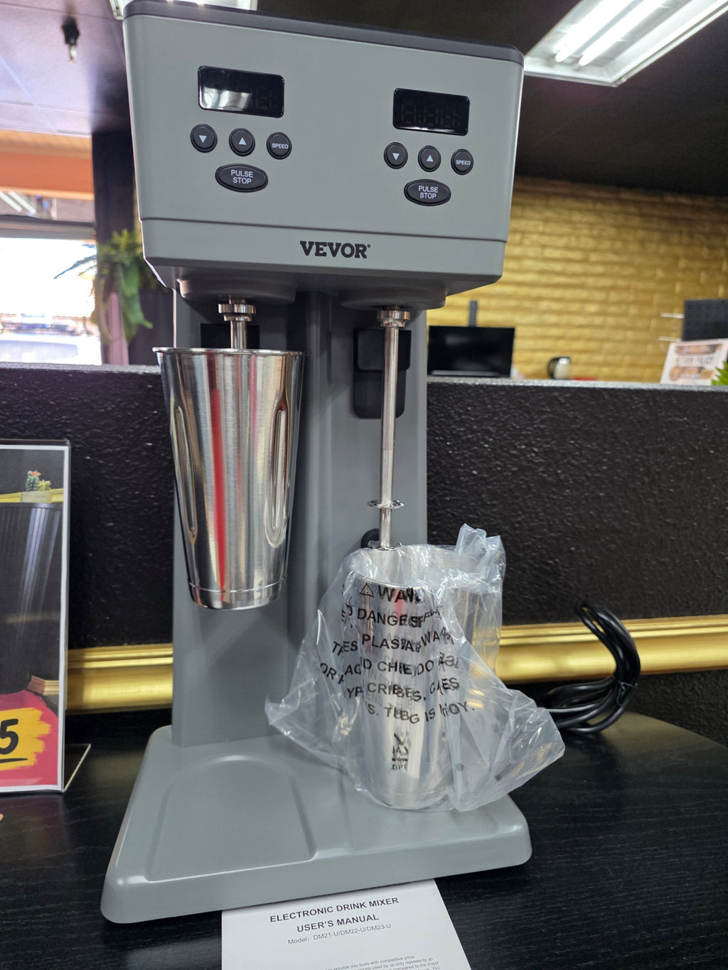 BRAND NEW VEVOR Commercial Double Head Milkshake Maker