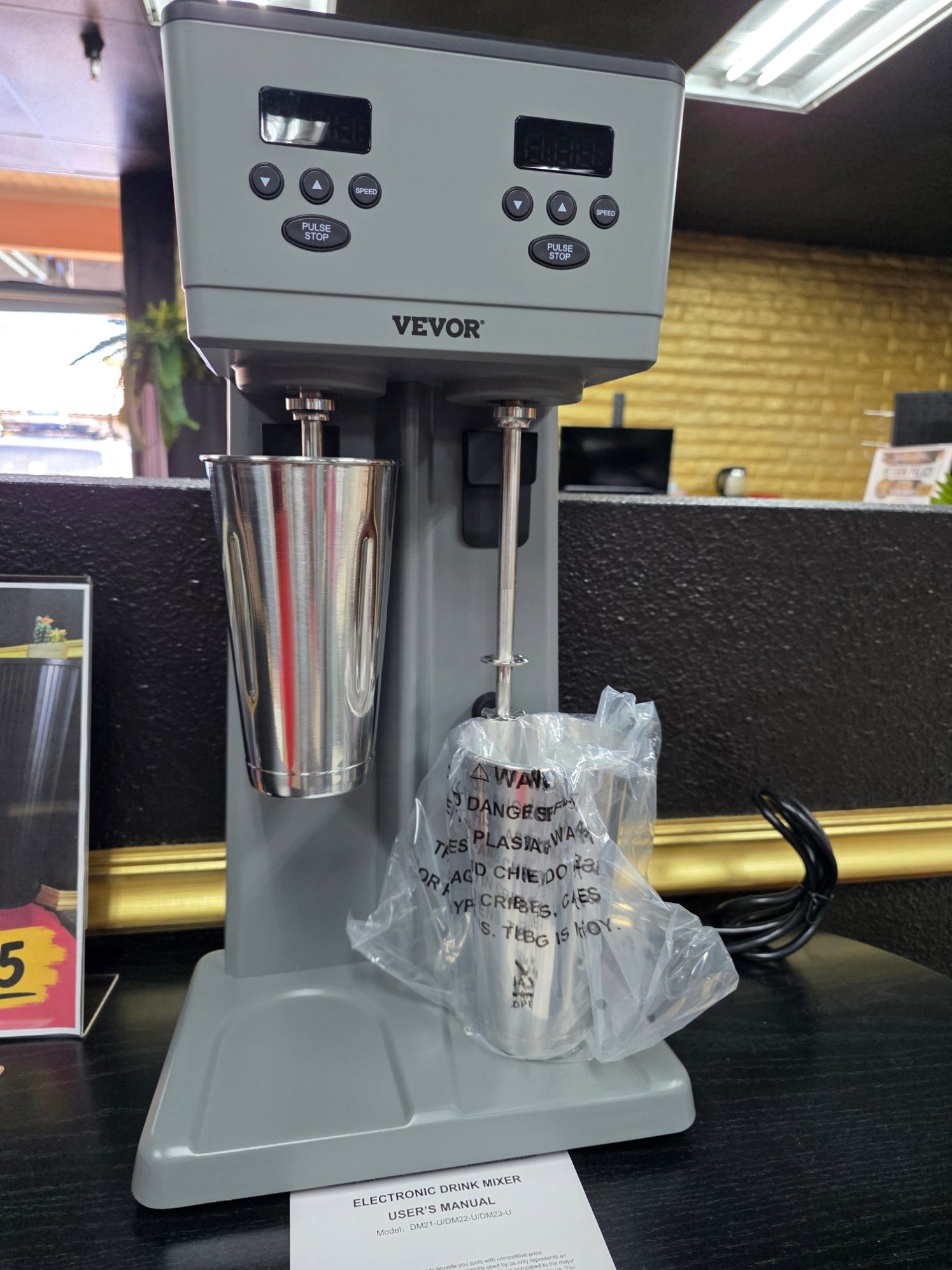 BRAND NEW VEVOR Commercial Double Head Milkshake Maker