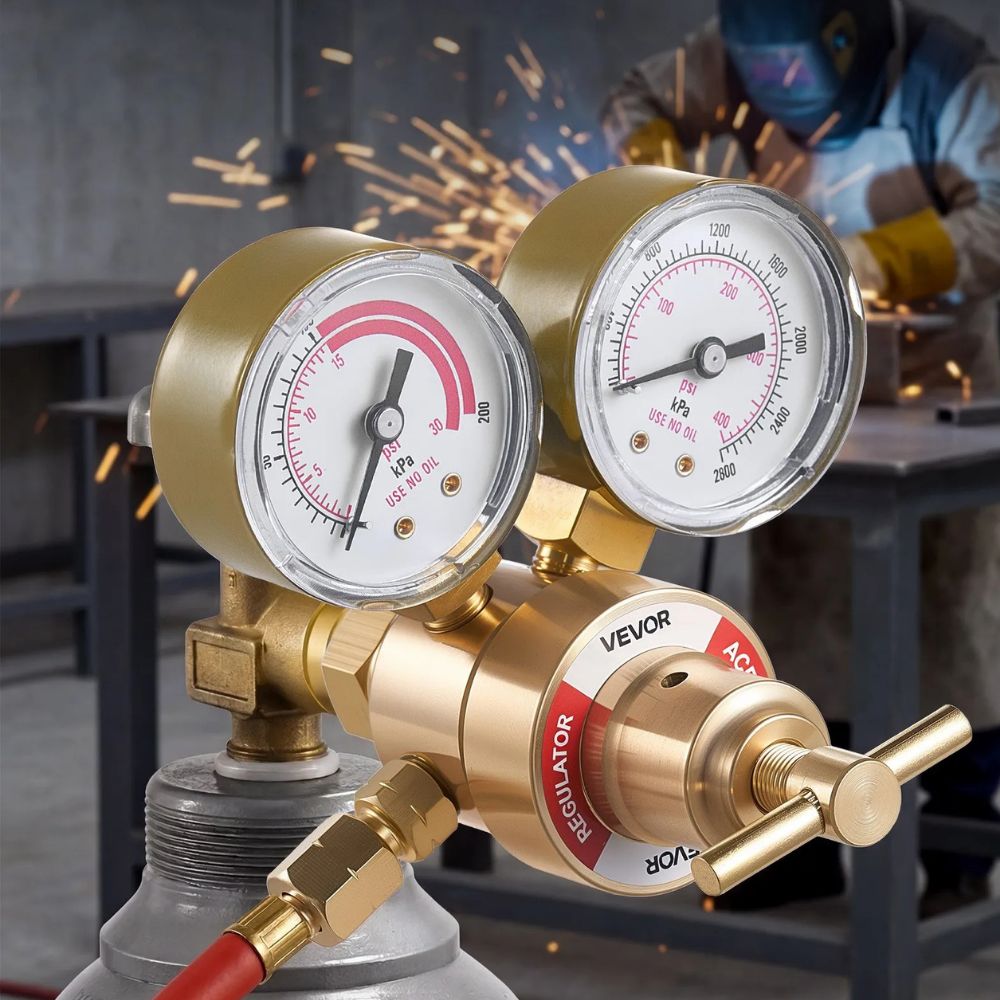 VEVOR Oxygen & Acetylene Regulator Set, T-Handle