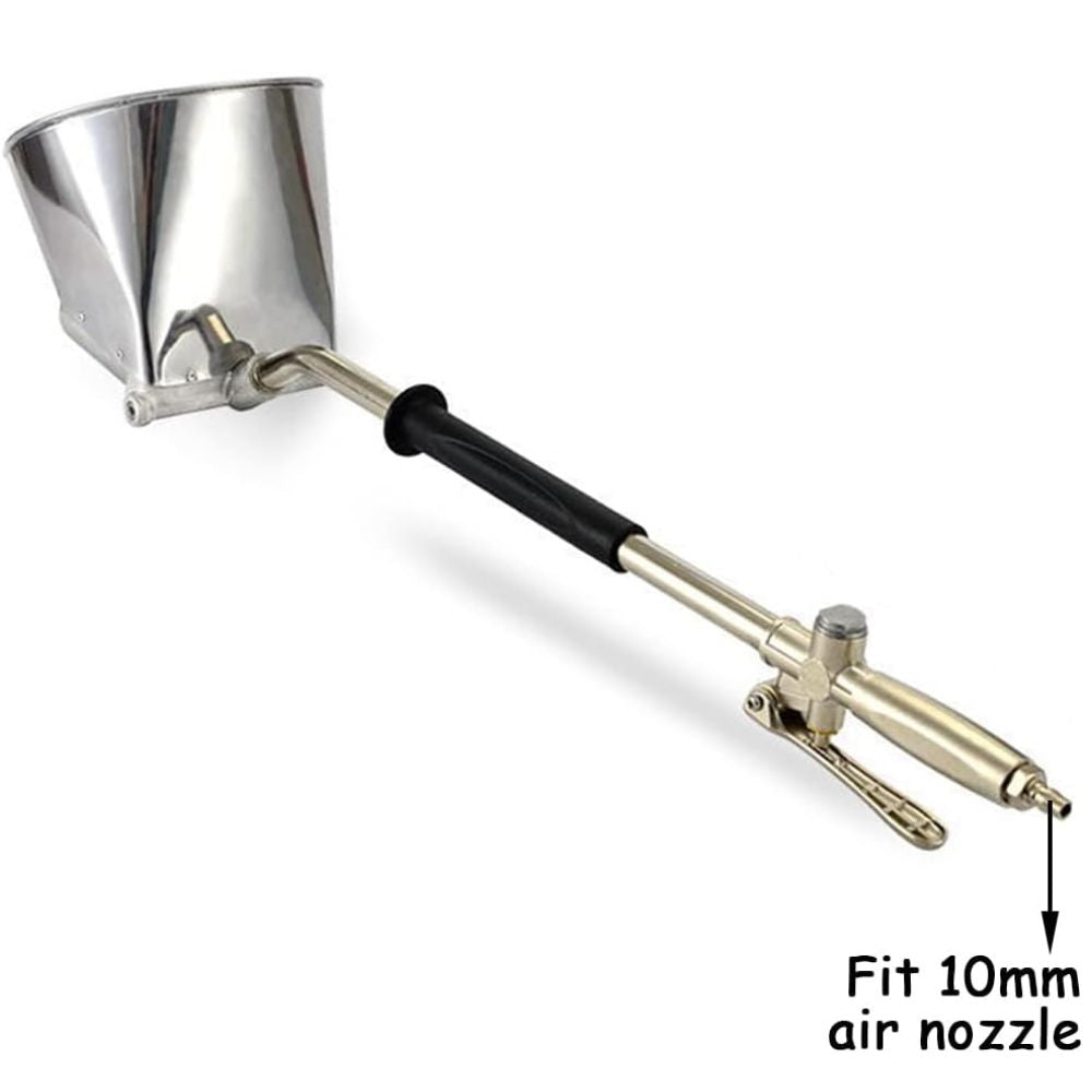 Uenede 4-Jet Stucco Sprayer Gun with Hopper
