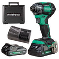Metabo HPT 18-volt 1/4-in Brushless Cordless Impact Driver (Battery Included and Charger Included and Hard Case included)x