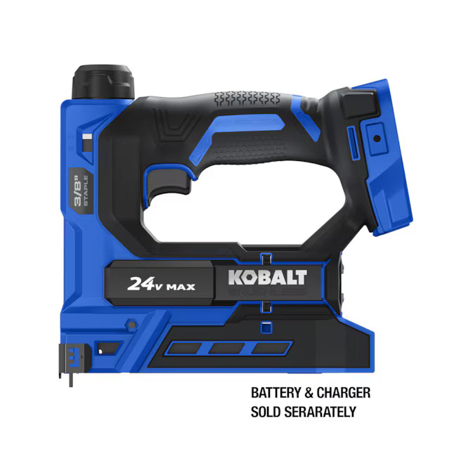 Kobalt XTR 20 -Gauge 3/8-in Medium crown Finish Stapler ( Battery and Charger Not Included )