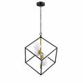 Origin 21 Maren 4-Light Matte Black Chandelier