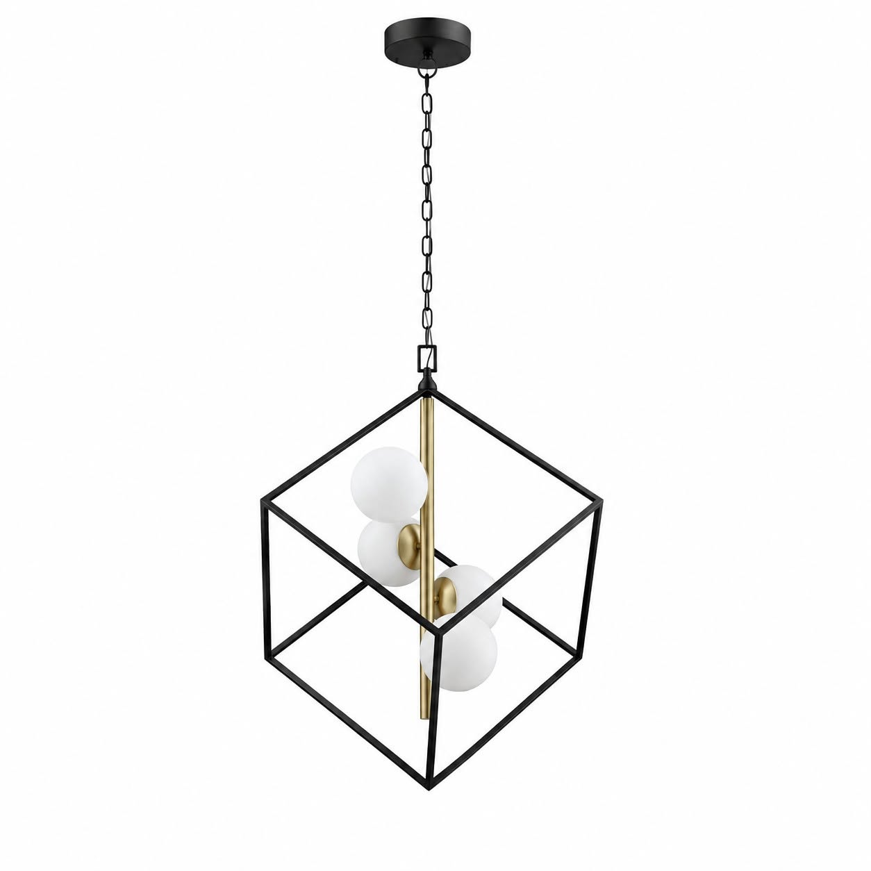 Origin 21 Maren 4-Light Matte Black Chandelier