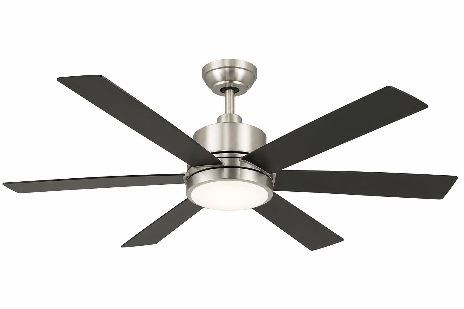 Harbor Breeze Cogdell 60" Ceiling Fan – Brushed Nickel with LED Light