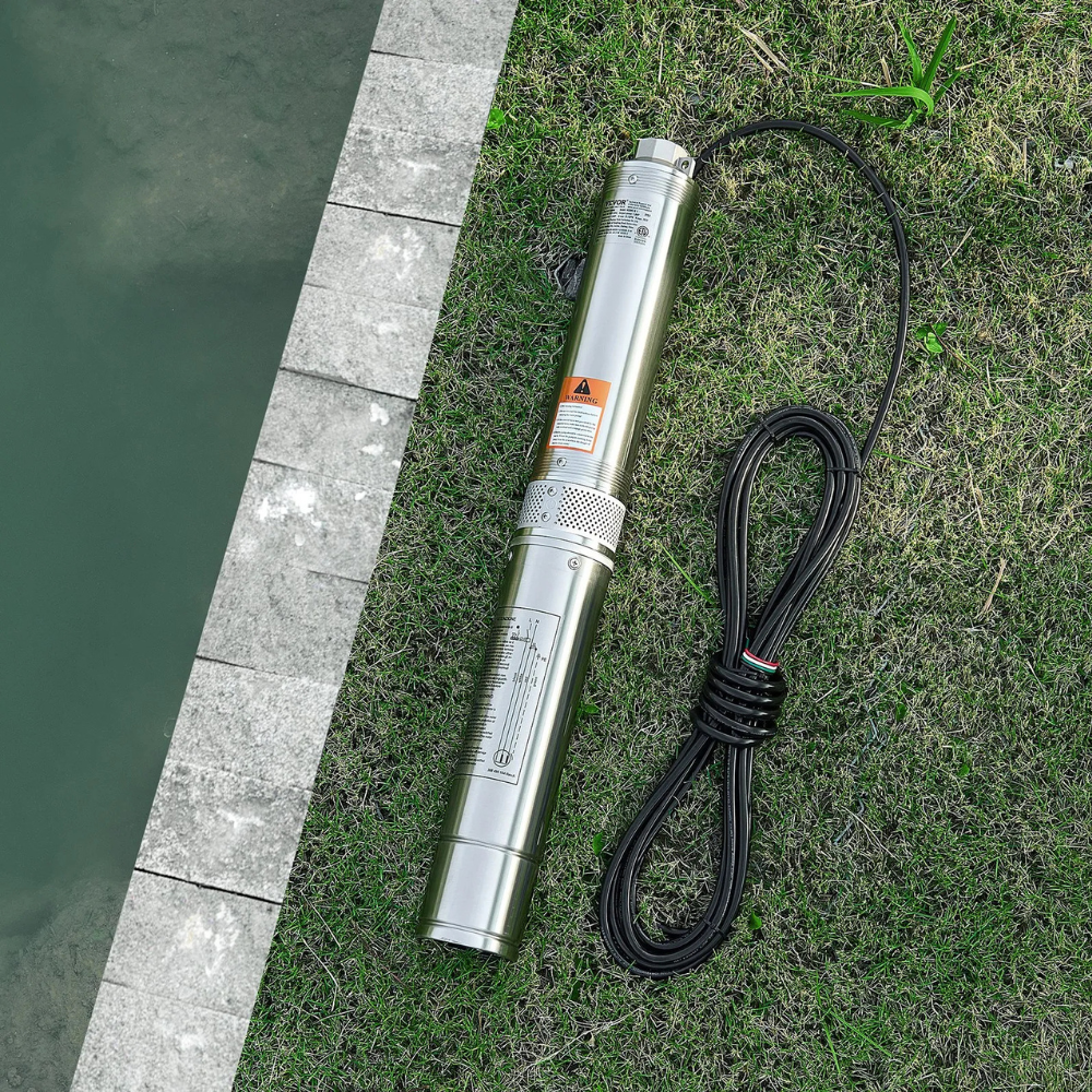 VEVOR 1 HP Deep Well Submersible Pump, 115V, 31.7 GPM