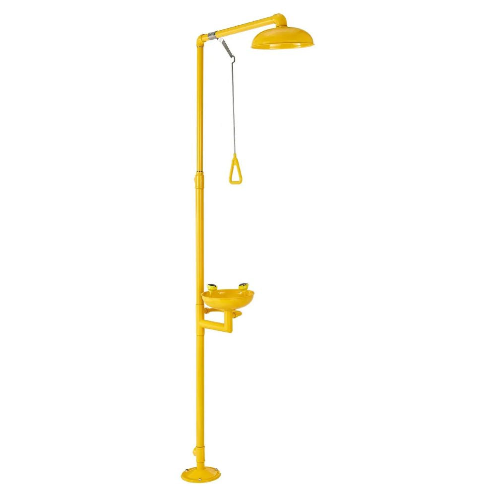 VEVOR Eyewash Station, 304 Stainless Steel, Yellow