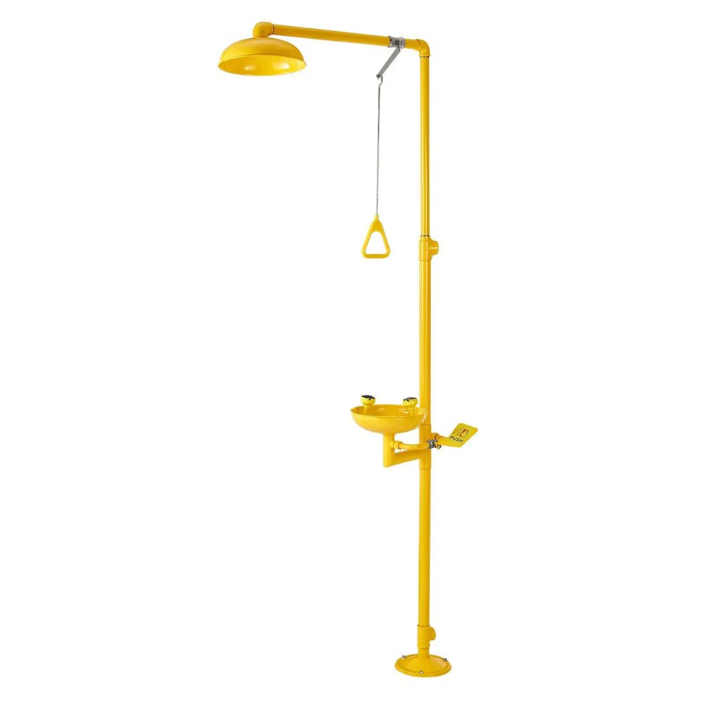 VEVOR Eyewash Station, 304 Stainless Steel, Yellow