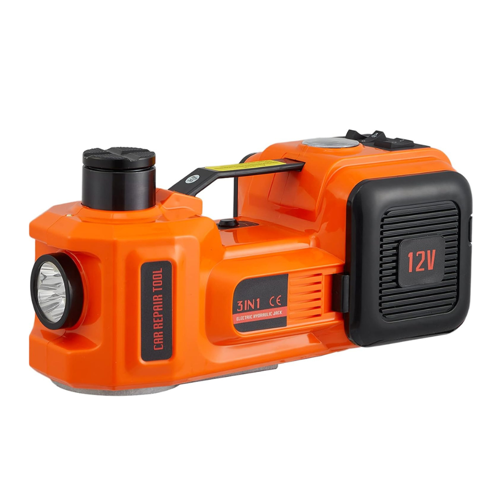 VEVOR 5-Ton Electric Hydraulic Car Jack with Inflator