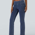 Halara Flex™ Low Rise Pockets Casual Bootcut Jeans