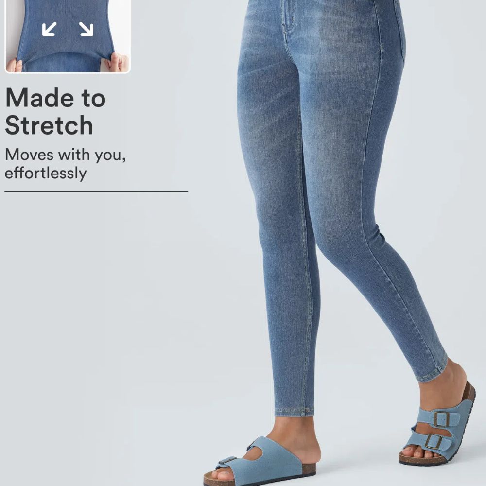 Halara Flex™ High Waisted Zipper Pocket Skinny Jeans