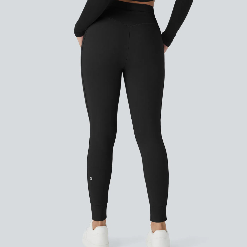 SoftlyZero™ Plush High Waisted Drawstring Joggers with Pockets