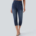 Halara Flex™ High-Waisted Denim Capri Leggings with Pockets