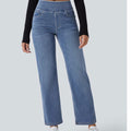 Halara Flex™ High Waisted Straight Leg Jeans with Pockets