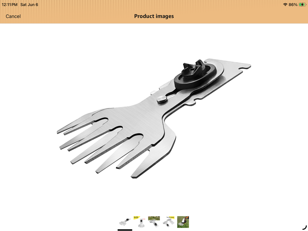 Gabasinover Grass Shear Blade Hedge Trimmer Attachment