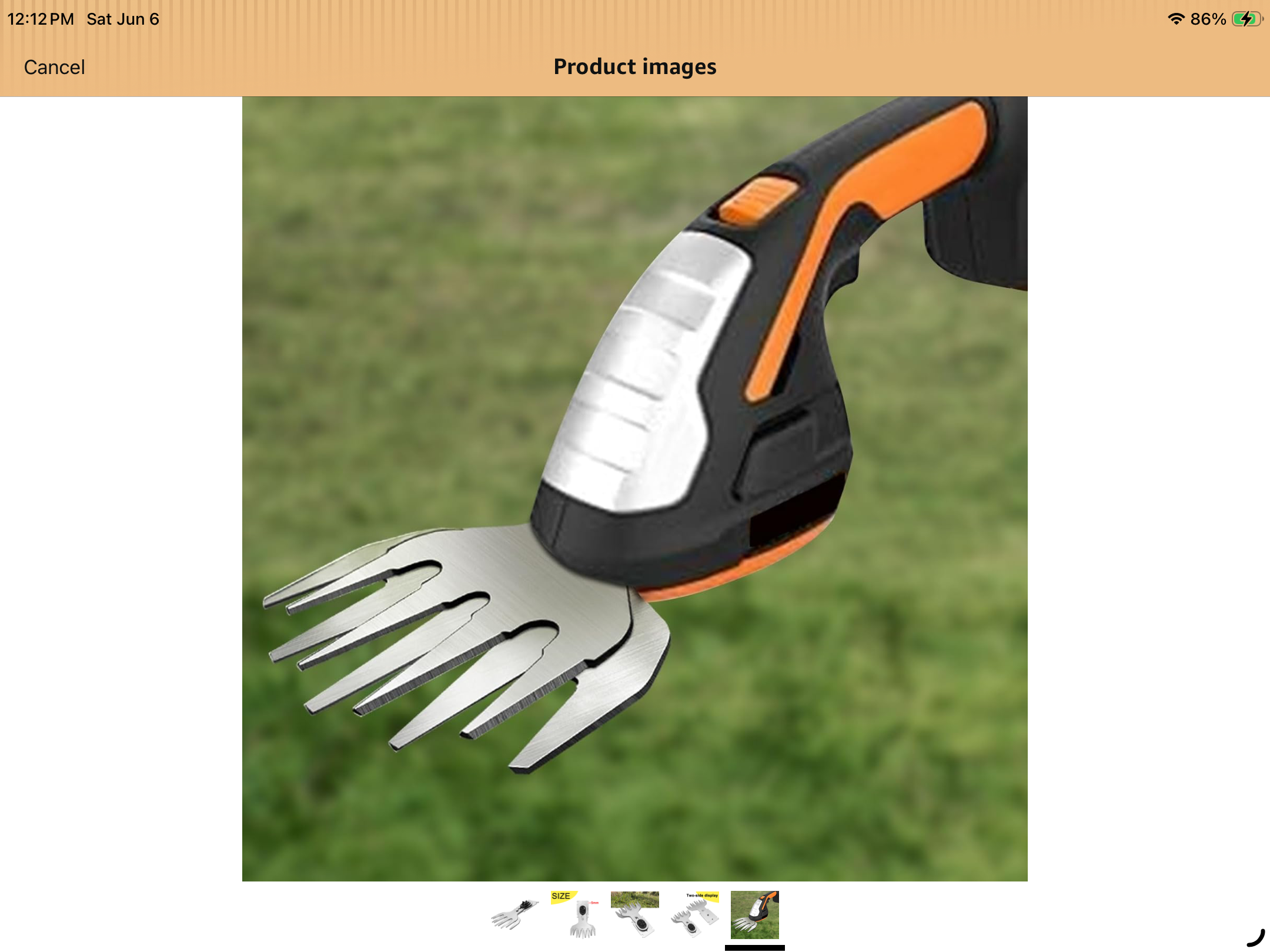 Gabasinover Grass Shear Blade Hedge Trimmer Attachment