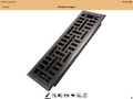 Howeall 4x14 Floor Register Oil Rubbed Bronze