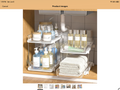 Delamu 2pk 2-tier Pull-out Organizers White
