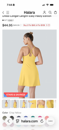 Easy Peezy crisscross back dress