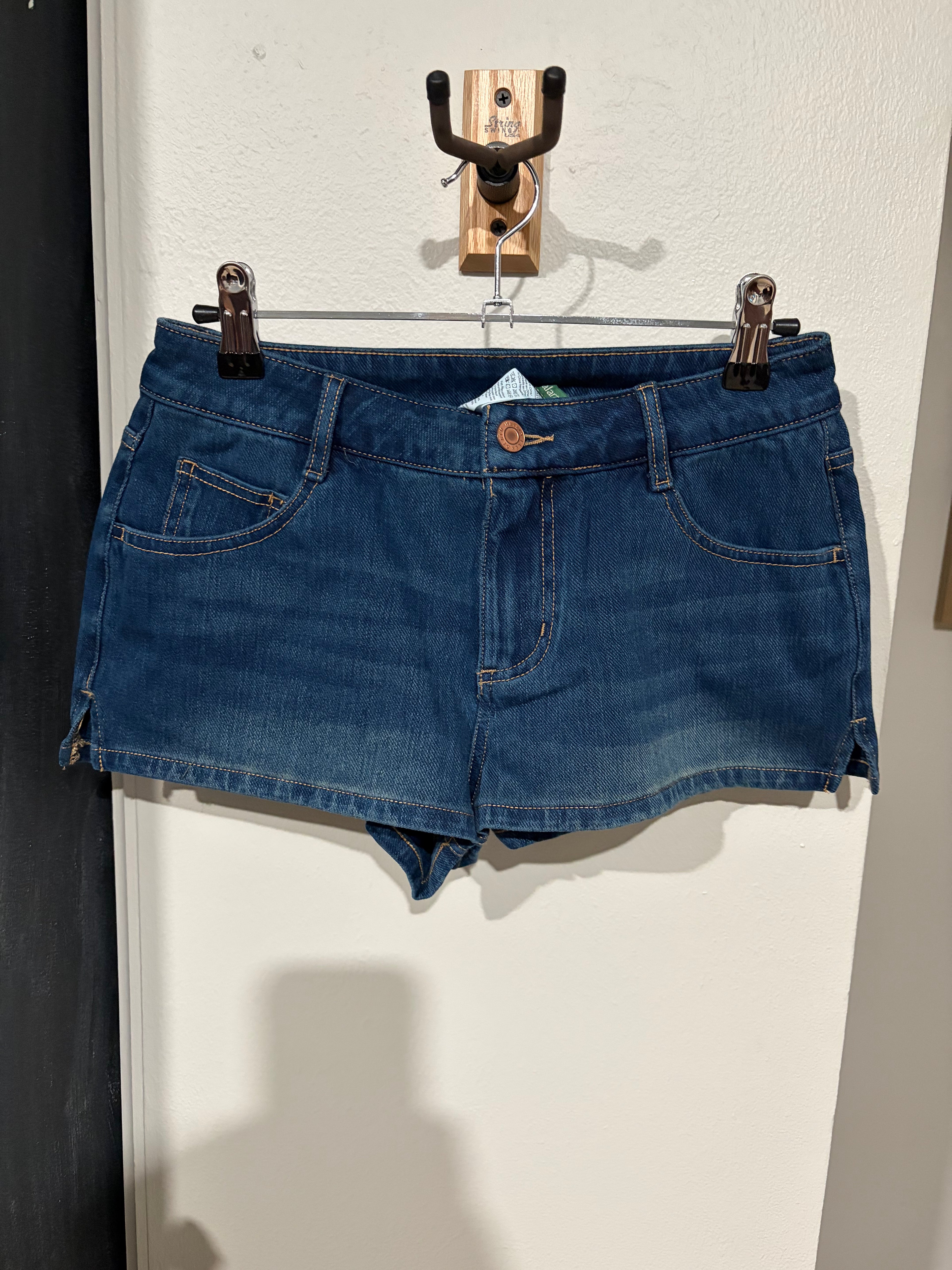 Halara Jean short shorts