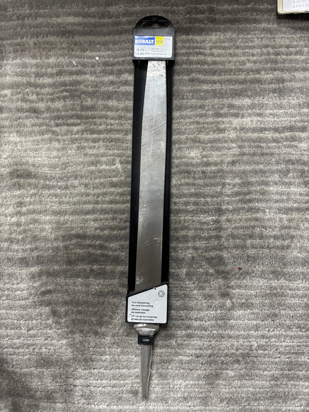 Kobalt.  12” Mill File.