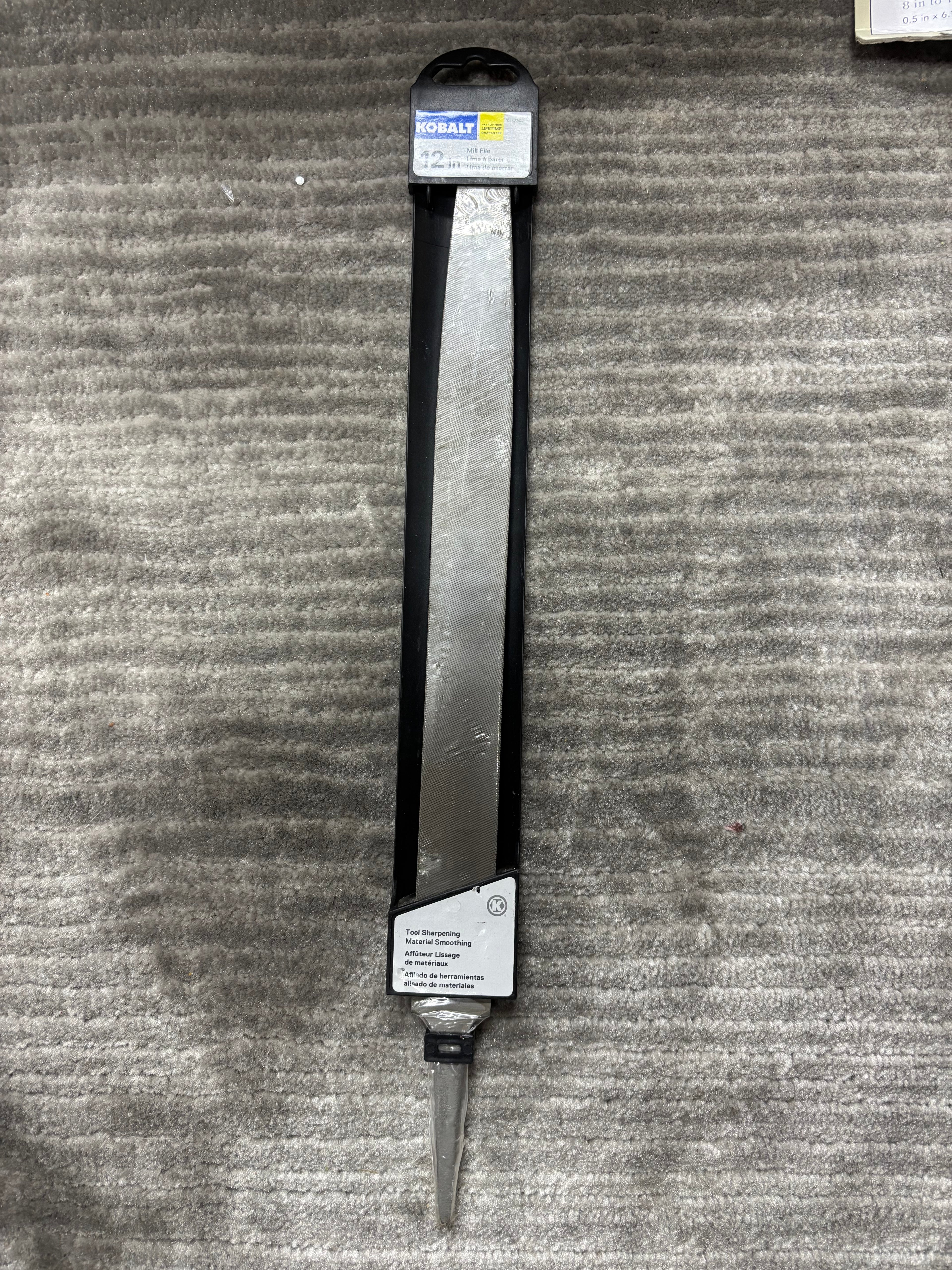 Kobalt.  12” Mill File.