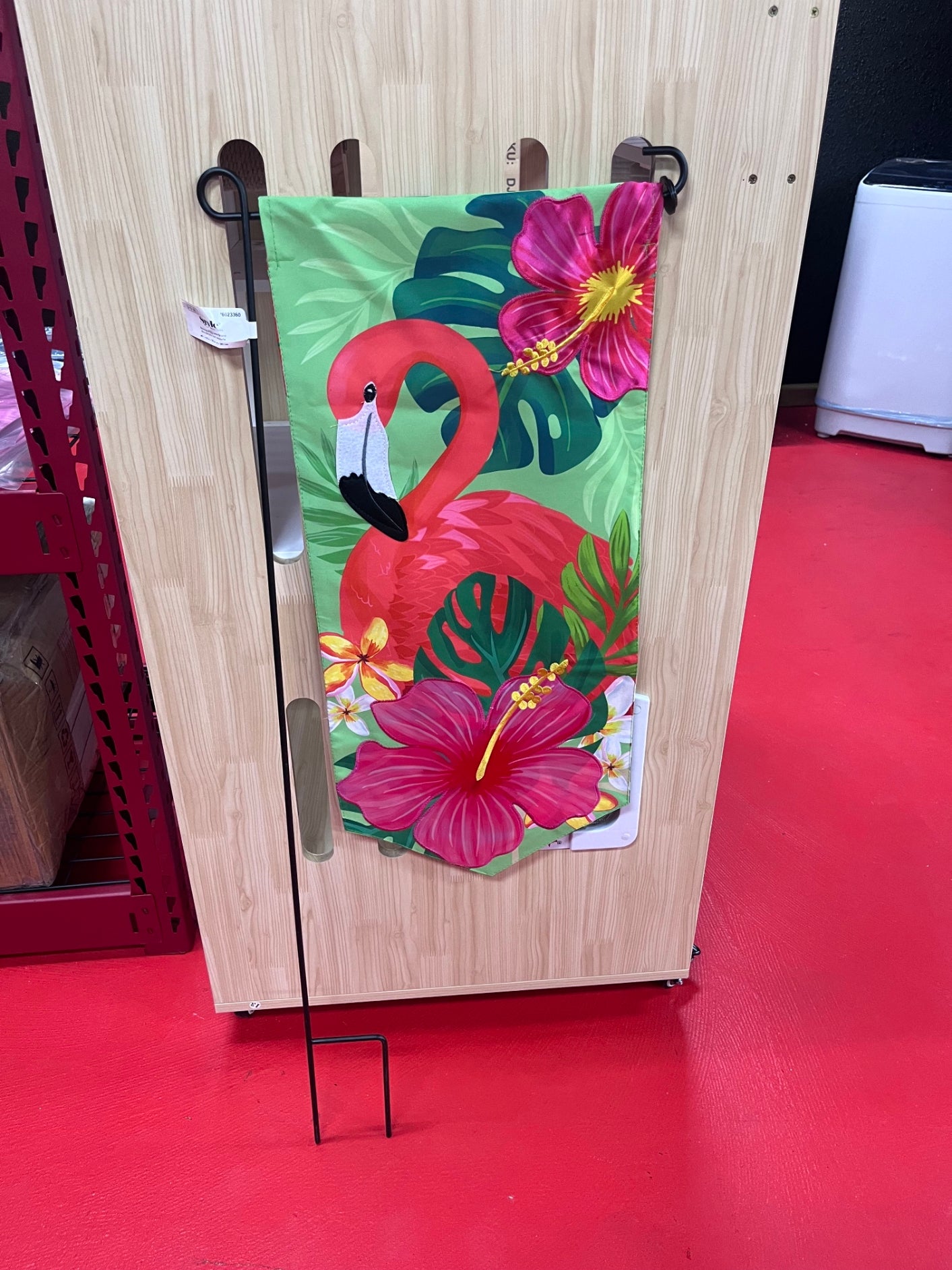 flag with stand