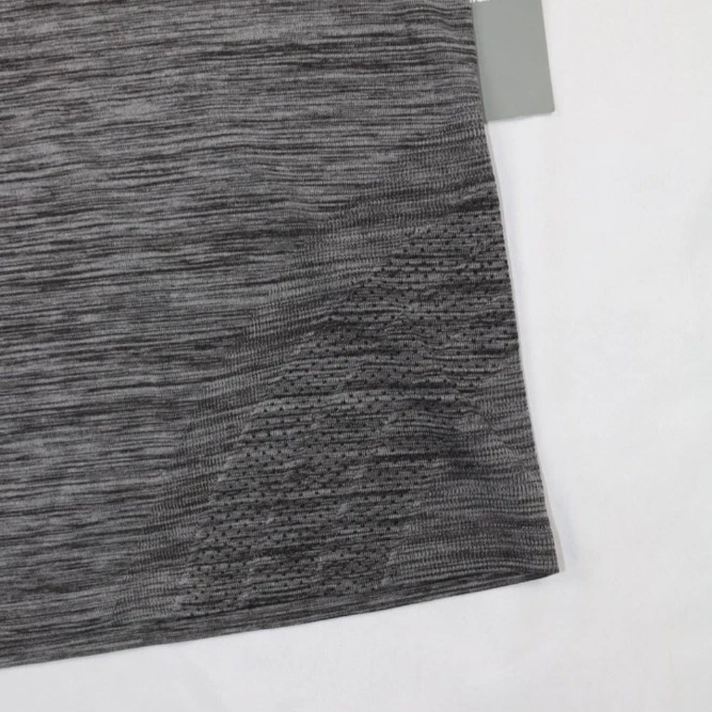 New Balance Olive Green Abstract Sports T-Shirt