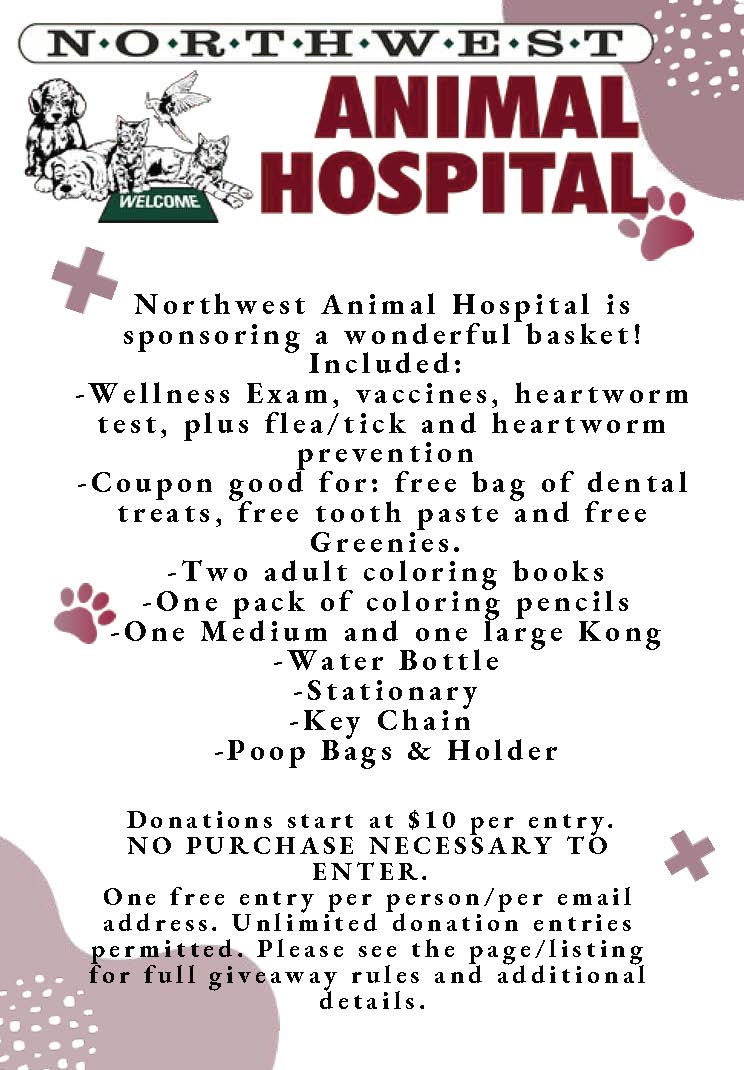 Northwest Animal Hospital Giveaway Item