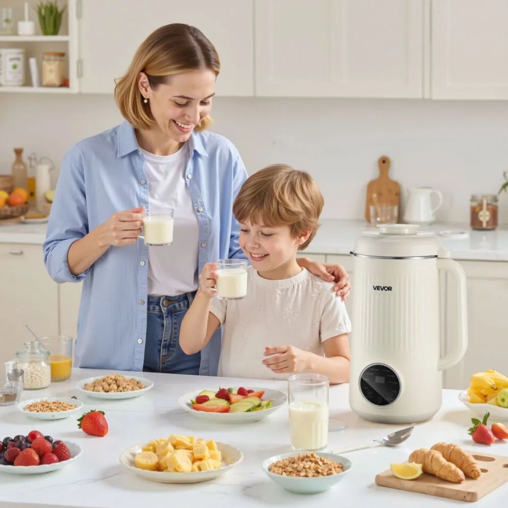 VEVOR 8-in-1 Nut Milk Maker, 41 oz, 10-Blade