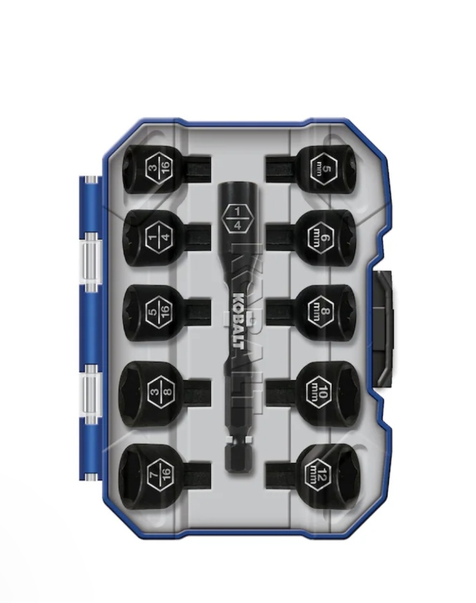 11 Pack Magnetic Nut Adapter Set