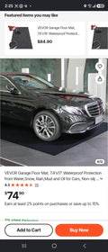 VEVOR Garage Floor Mat – 7.4' x 17'