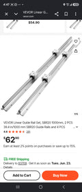 VEVOR Linear Guide Rail Set