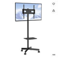 VEVOR Mobile TV Stand / Rolling TV Cart – $39.99