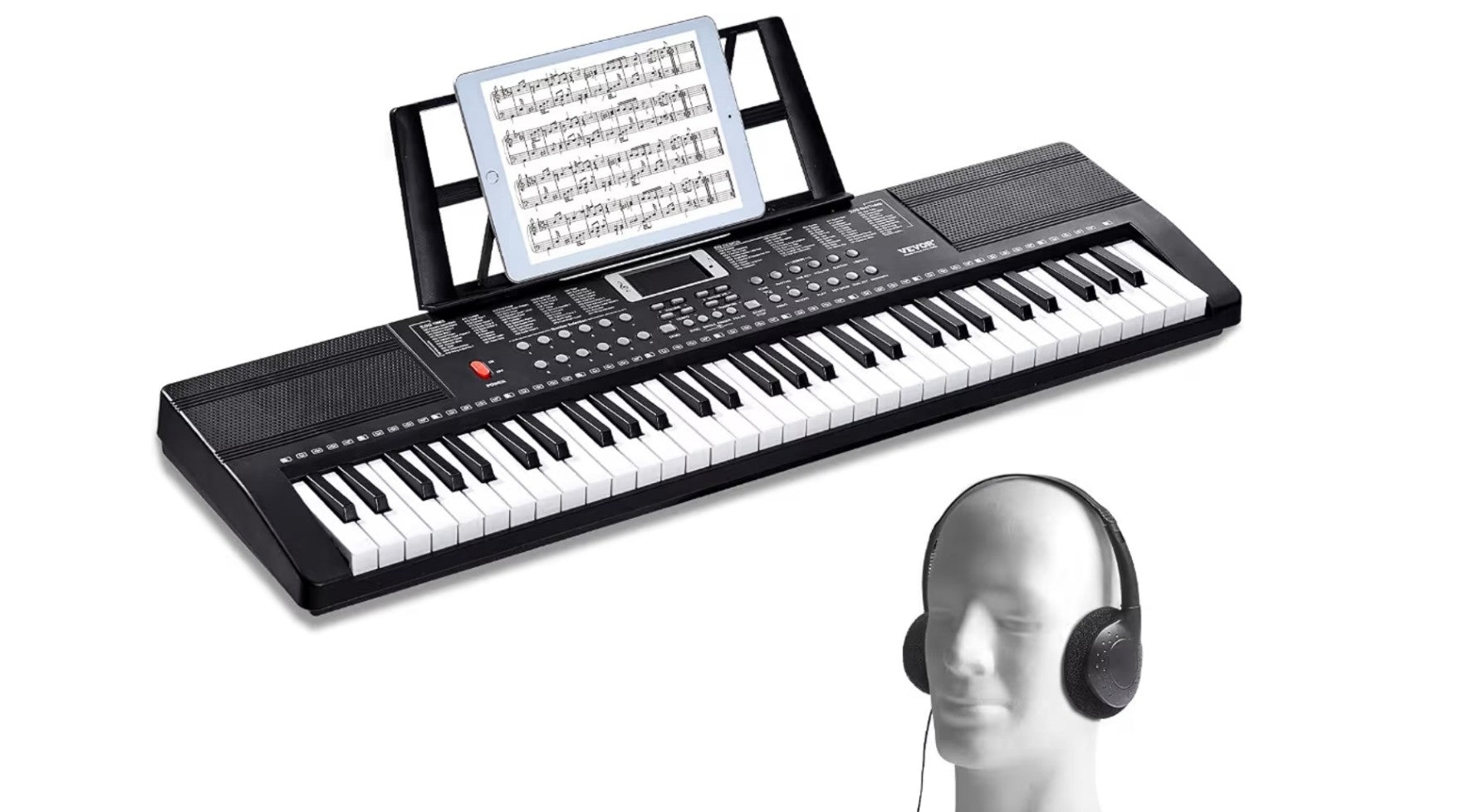 VEVOR 61-Key Digital Keyboard Piano – $34.99
