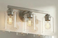 allen + roth Emeryson 17.75-in 3 Light Brushed Nickel Transitional Bathroom Vanity light