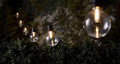 Harbor Breeze 24-ft Plug-in Black Outdoor String Light with 12 LED Globe Bulbs