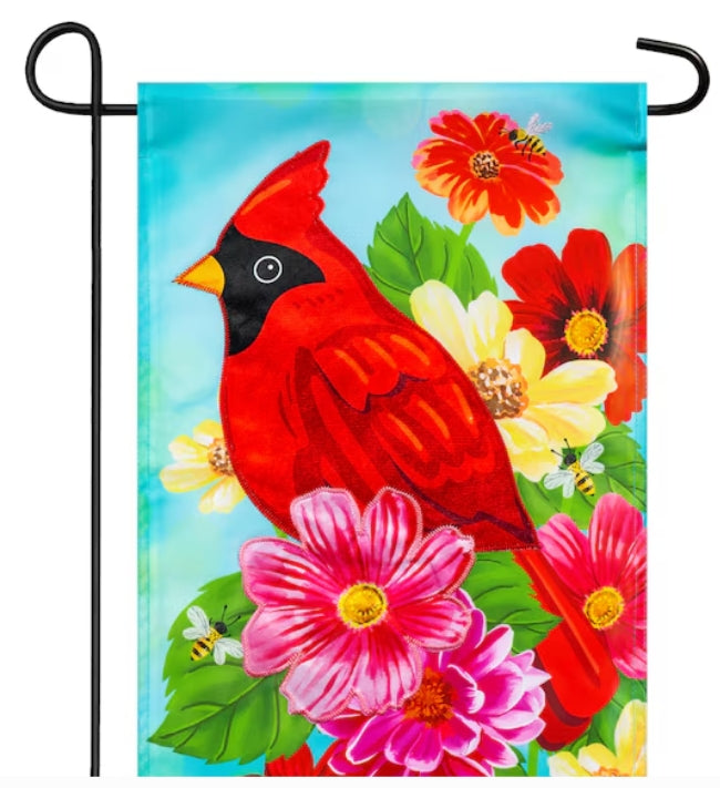 Style Selections 1-ft W x 1.5-ft H Summer Embroidered Garden flag