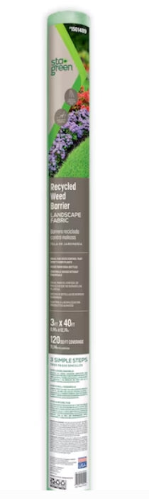 Sta-Green 40-ft x 3-ft Premium Weed barrier Landscape Fabric