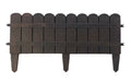Style Selections 2.13-ft x 13-in Dark Brown Plastic Landscape edging section with stakes