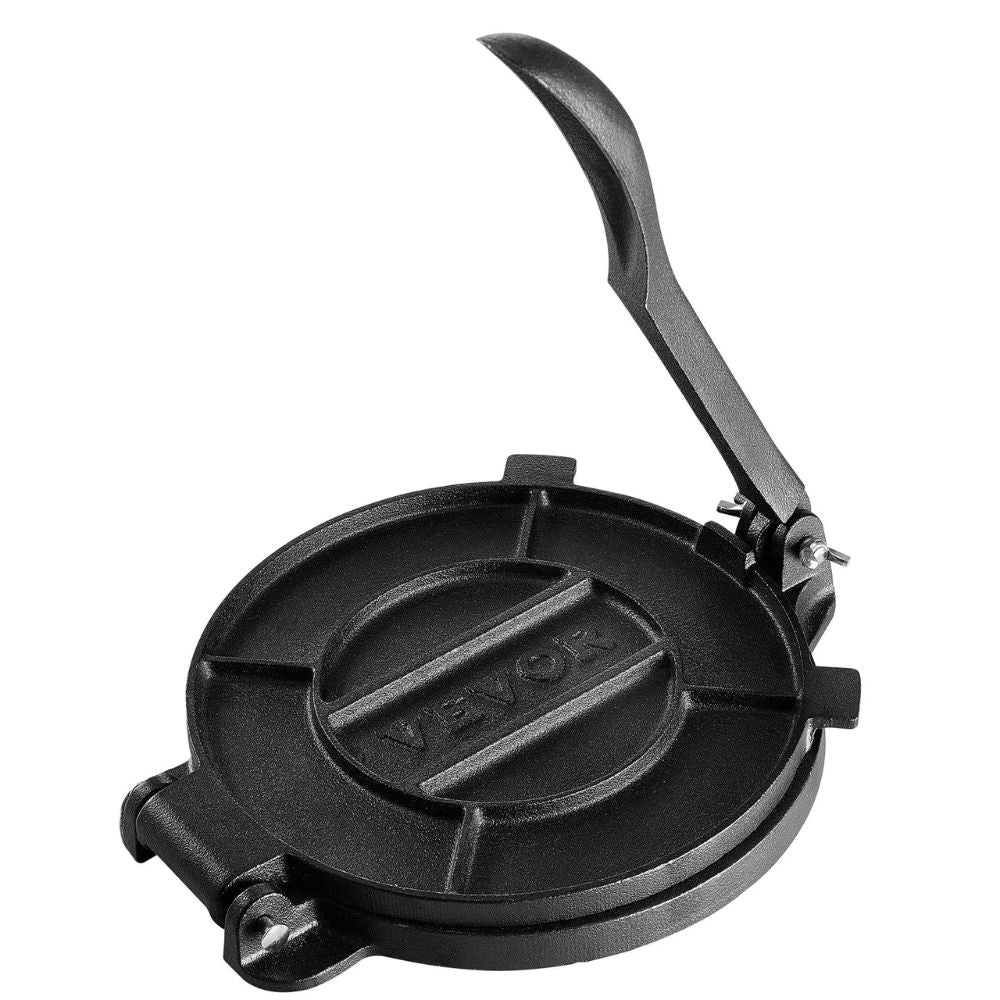 VEVOR 10-Inch Cast Iron Tortilla and Roti Press