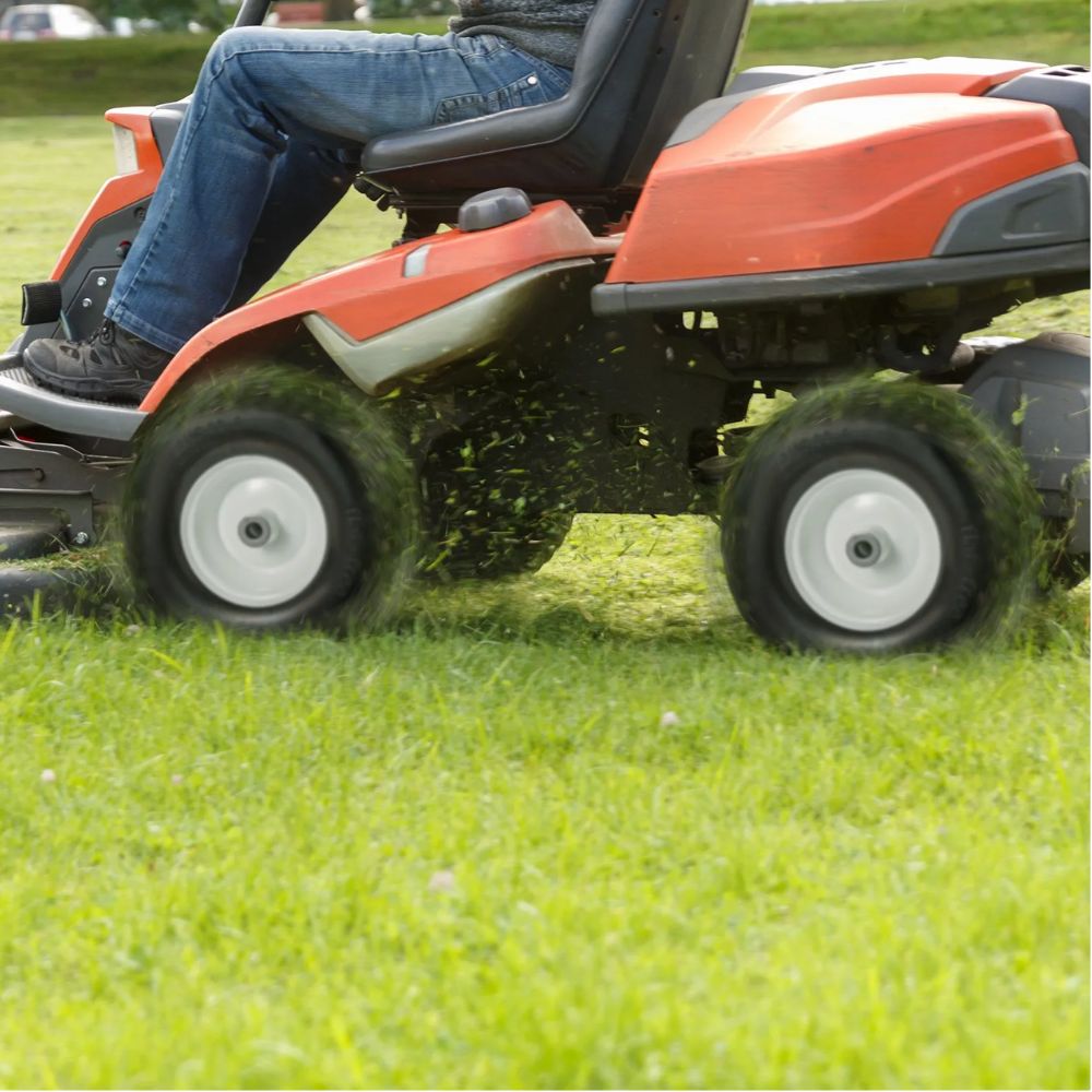 VEVOR 13x5-6" Lawn Mower Tires with Rim, 2-Pack
