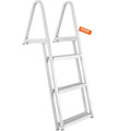 VEVOR Removable 3-Step Dock Ladder, 350 lbs Capacity