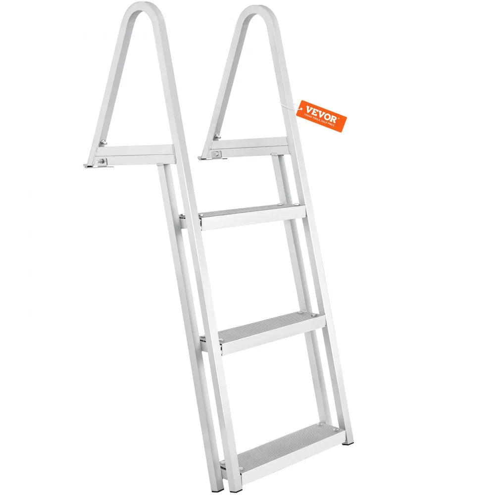 VEVOR Removable 3-Step Dock Ladder, 350 lbs Capacity