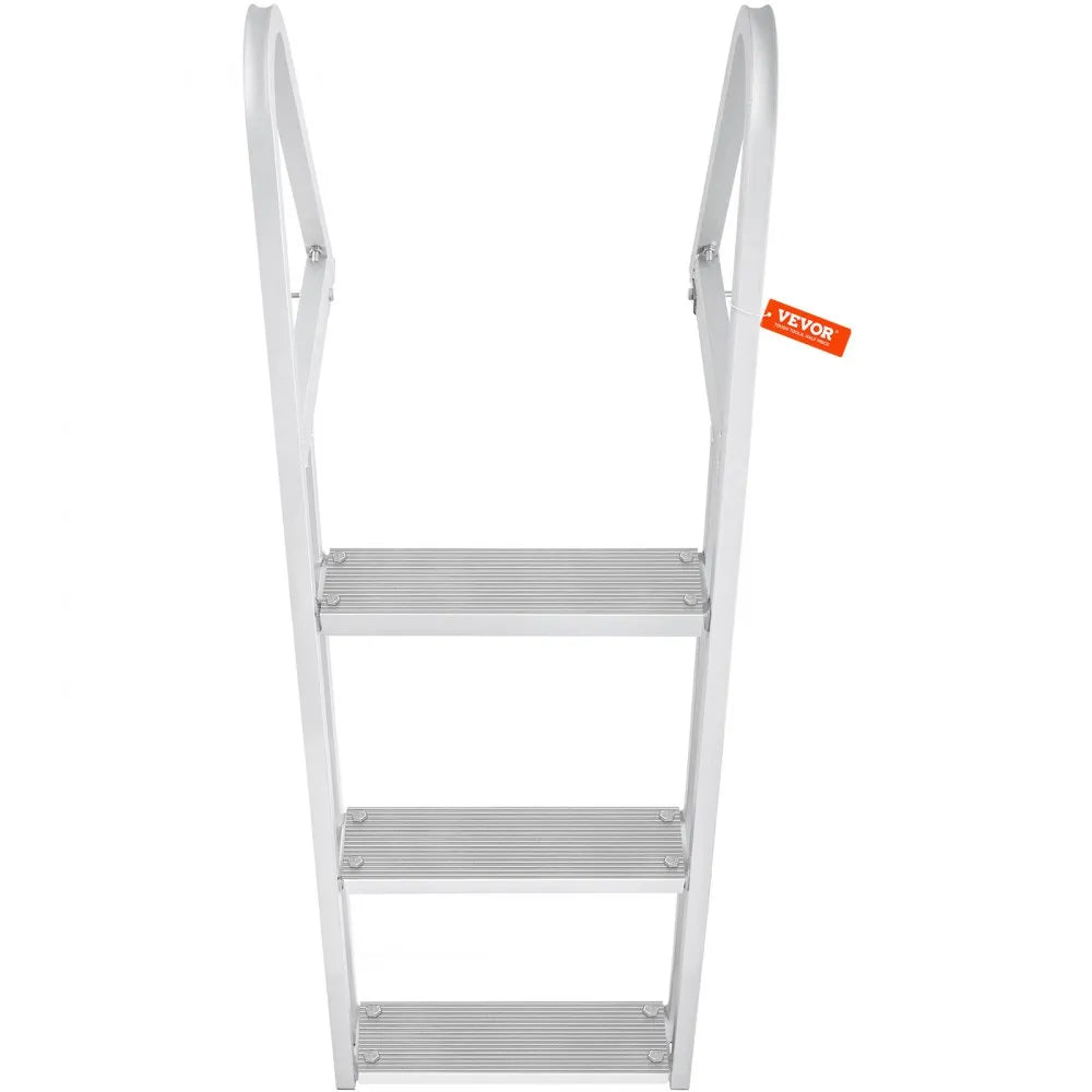 VEVOR Removable 3-Step Dock Ladder, 350 lbs Capacity