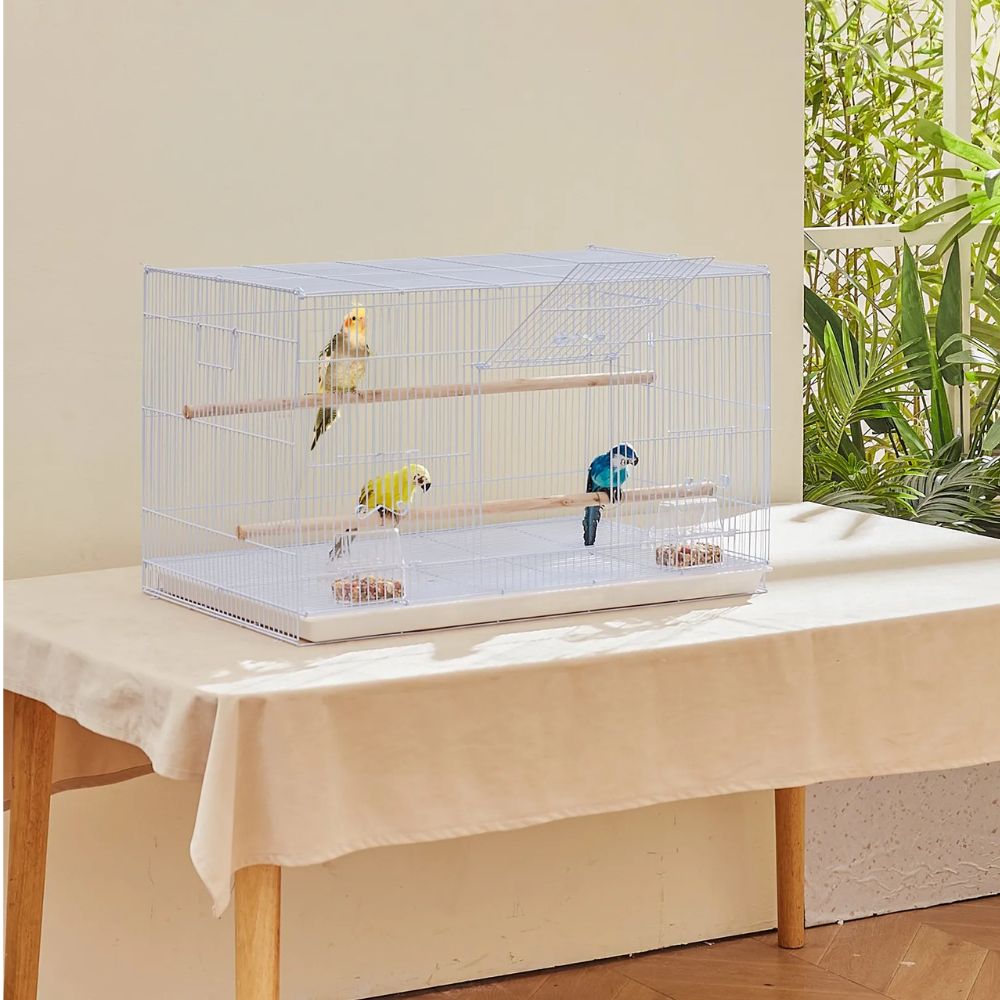 VEVOR 30-Inch Flight Bird Cage for Small Birds
