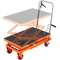 VEVOR 330 lb Hydraulic Double Scissor Lift Table Cart
