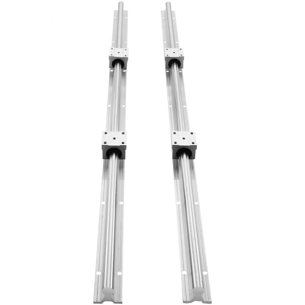VEVOR HGR20 1000 mm Linear Rail Guide Kit with 4 Bearing Blocks